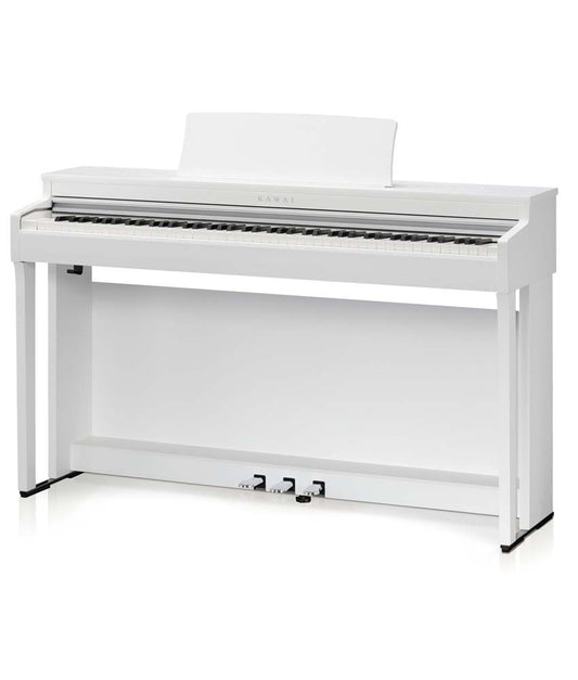 Kawai CN201 Digital Piano - Satin White | New