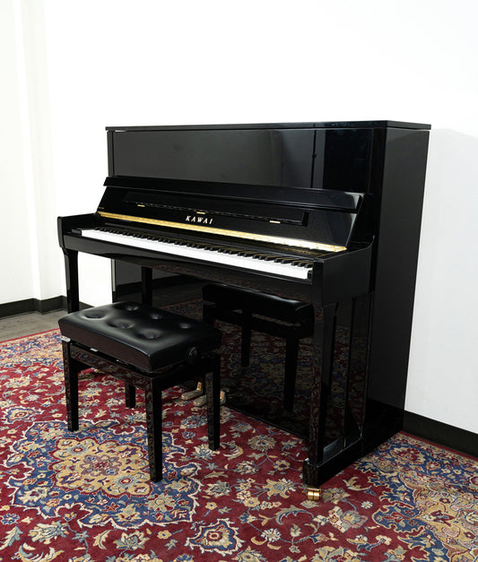Kawai K-300 Upright Piano | Ebony Polish | 48” | New
