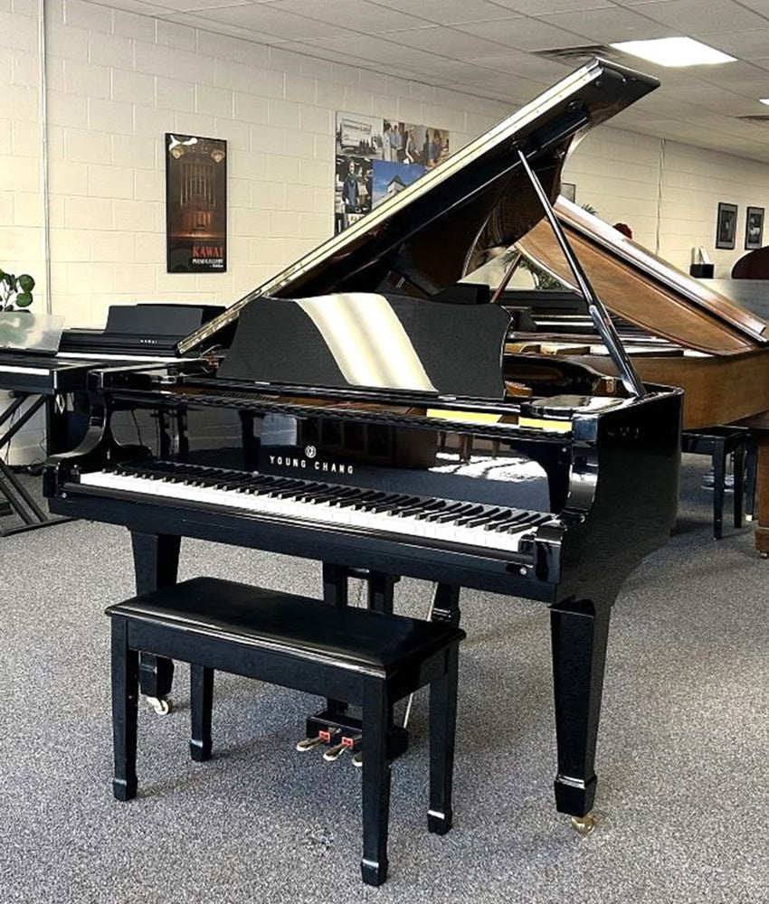 Young Chang G-150 Grand Piano | Polished Ebony | 4'11" | Used – Alamo ...