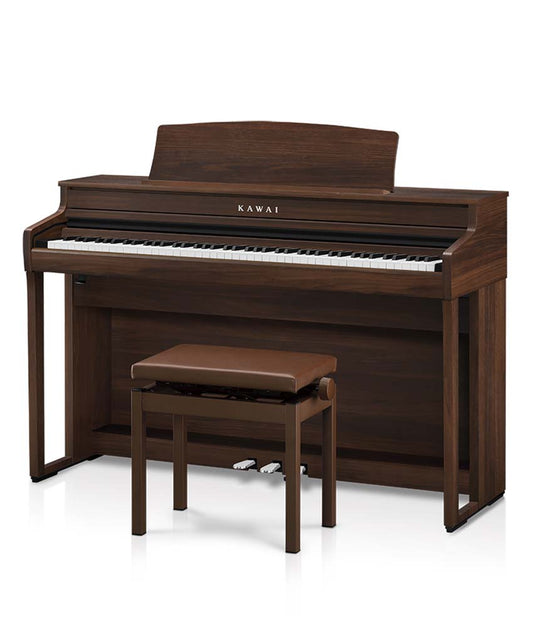 Kawai CA401 Digital Piano - Mocha Walnut