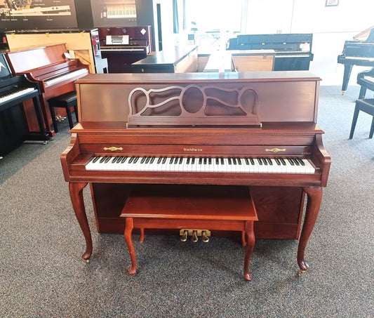 Baldwin 44" 662 Console Piano | Satin Cherry | SN: 1552091 | Used