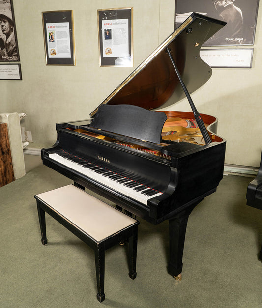 Yamaha 6'1" C3 Conservatory Grand Piano | Satin Ebony | Used