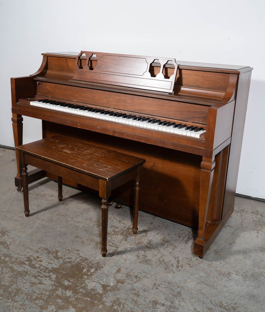 Hobart M. Cable Upright Piano | Satin Mahogany | Used – Alamo
