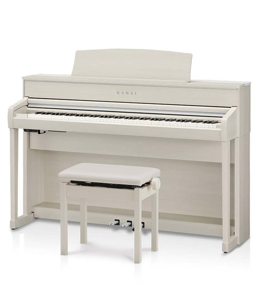 Kawai CA701 Digital Piano - White Maple