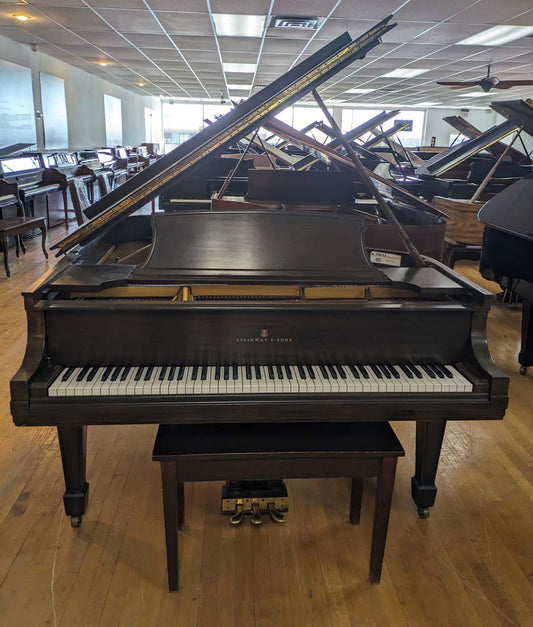 Steinway Model L Grand Piano | Satin Mahogany | SN: 249149 | Used