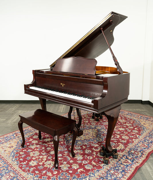 Weber 4'11" WG-50 Grand Piano | Satin Mahogany | SN: G099084 | Used