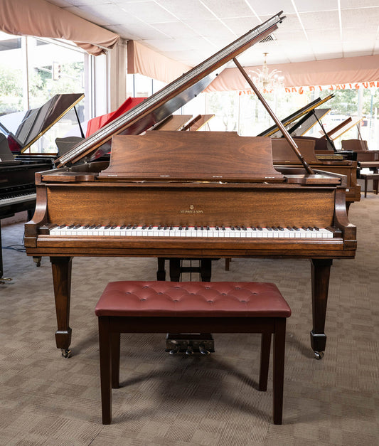 1925 Steinway Model M Grand Piano | Satin Walnut | Used