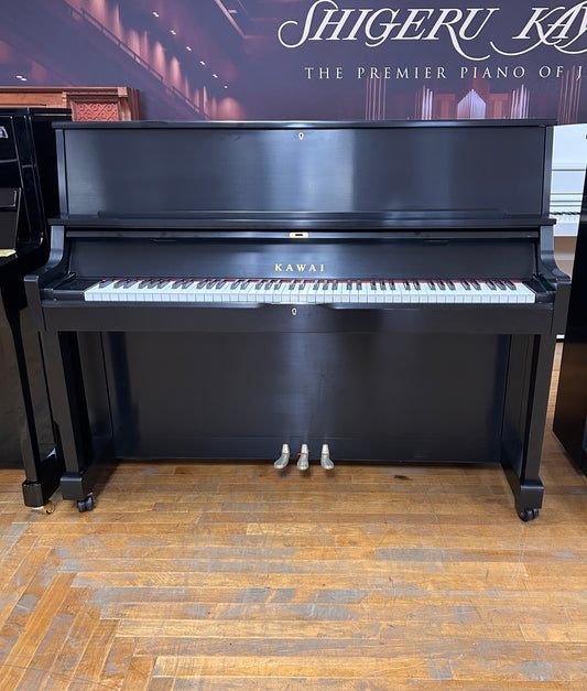 2023 Kawai ST1 Upright Piano | Satin Ebony | Serial No. F196633 | Used