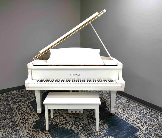 Kawai KG2D 5'10" Grand Piano | Polished Ivory | SN: 1527008 | Used
