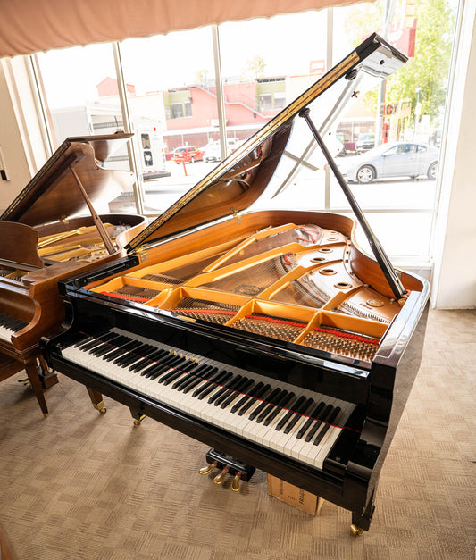2001 Yamaha 7' Conservatory Collection Grand Piano | Polished Ebony | Used