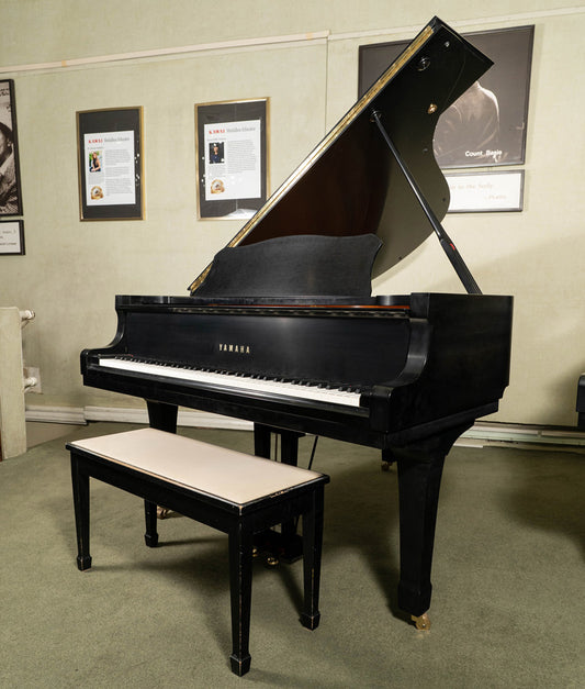 Yamaha 6'1" C3 Conservatory Grand Piano | Satin Ebony | Used