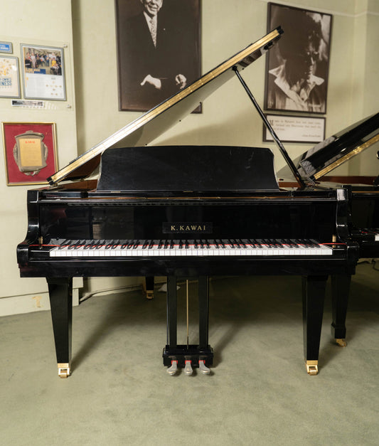 2024 GL-50 6'2" Conservatory Grand Piano | Polished Ebony | Used