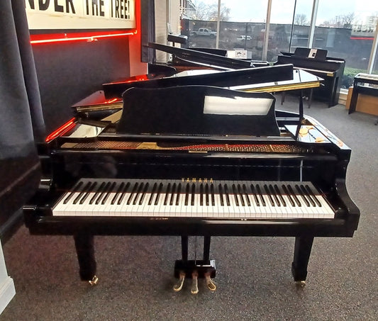 Yamaha 6'1" C3 Grand Piano | Polished Ebony | SN: 1159009 | Used
