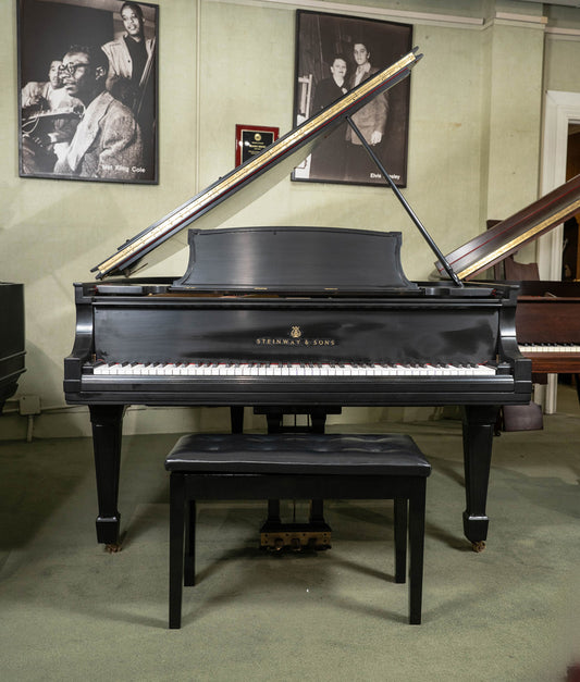 1918 Steinway & Sons Model O Grand Piano | Satin Ebony |Serial No. 194391 | Used