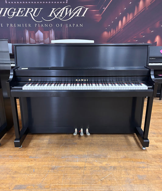 2024 Kawai 506N Upright Piano | Satin Ebony | Serial No. 202671 | Used