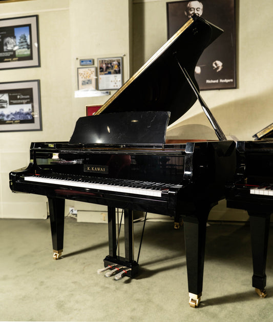 2024 GL-50 6'2" Conservatory Grand Piano | Polished Ebony | Used