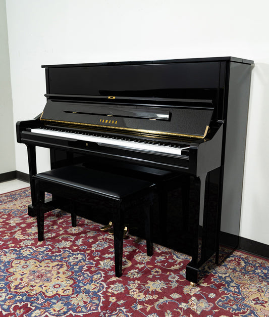 Yamaha U1 Upright Piano | Polished Ebony | SN: 6581867 | Used