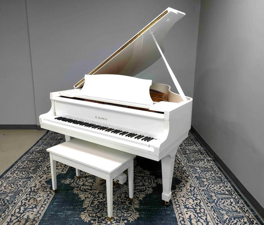 Kawai KG2D 5'10" Grand Piano | Polished Ivory | SN: 1527008 | Used