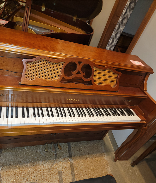 1992 Yamaha 44" M405 Console Piano | Polished Mahogany | SN: T161711 | Used