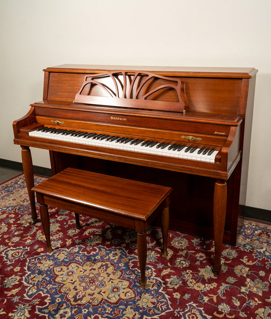 Acrosonic by Baldwin Spinet Piano | Satin Walnut | SN: 1498382 | Used