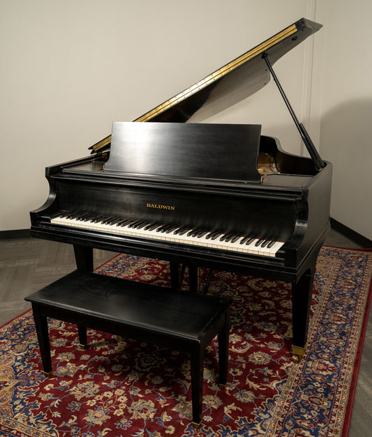 Baldwin 6'3" Model L Grand Piano w/ Player System | Satin Ebony