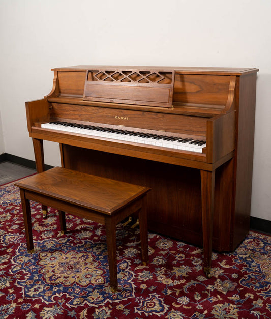 Kawai 701-C Upright Piano | Satin Walnut | SN: K749352 | Used