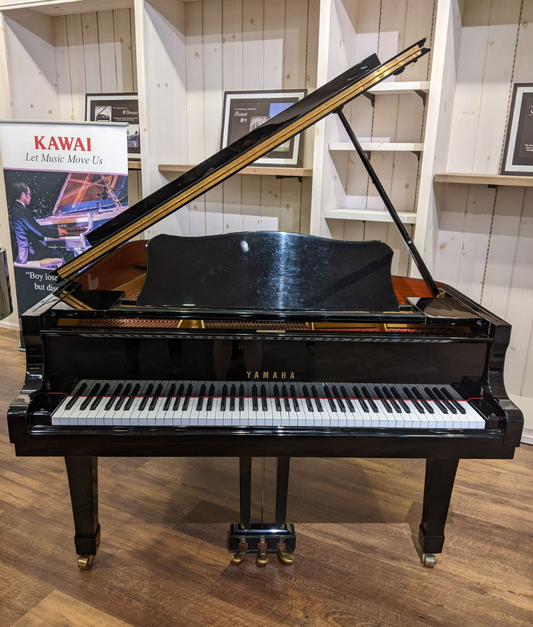 1985 Yamaha 6'1" C3 Grand Piano | Polished Ebony | SN: 40317 | Used