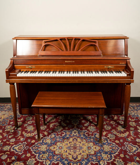 Acrosonic by Baldwin Spinet Piano | Satin Walnut | SN: 1498382 | Used