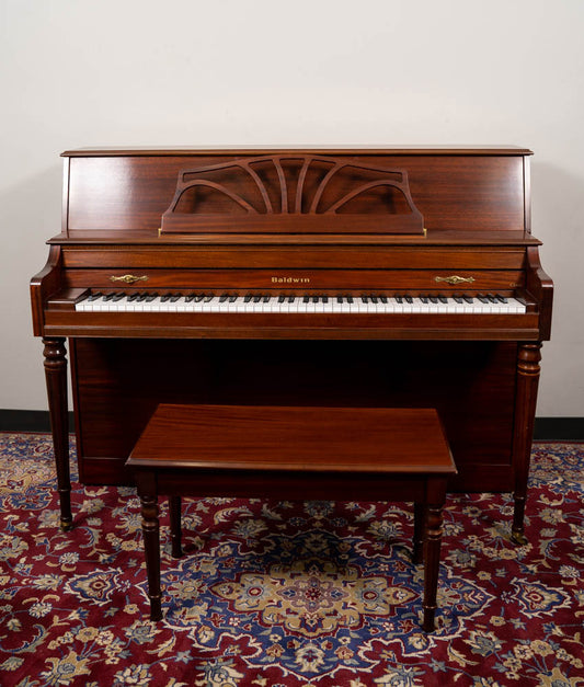 Baldwin 660 Upright Piano | Satin Cherry