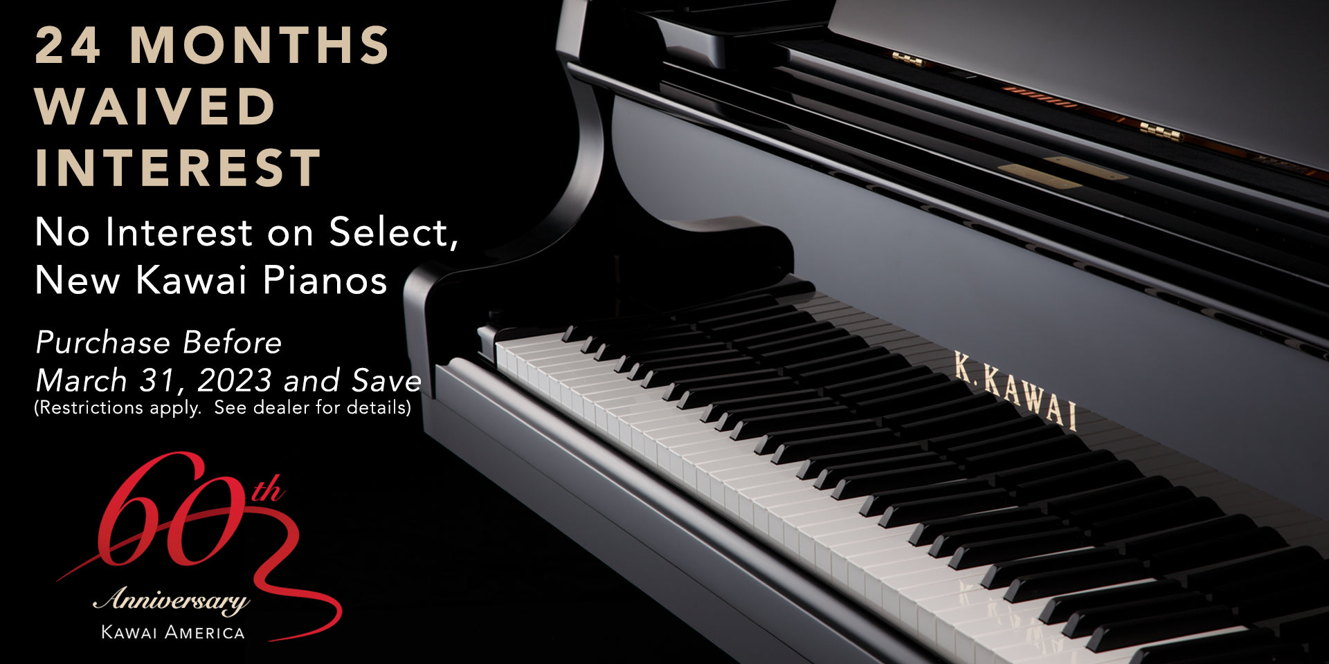 Kawai Piano 60th Anniversary Financing Special - Kansas City – Alamo ...