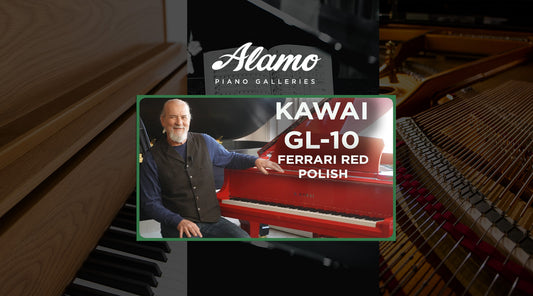 THIS Ferrari Red Kawai GL-10 Is Our BOLDEST PIANO