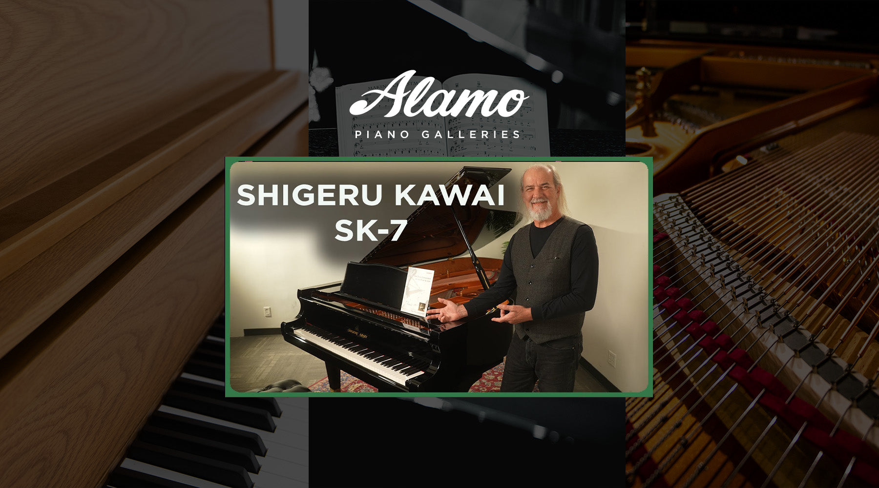 Overview of the Shigeru Kawai SK-7 Semi Concert Grand Piano 🎹 – Alamo ...