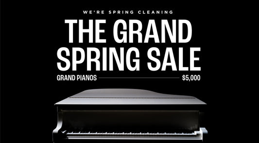 Select Grand Piano Spring Sale Starting at $5000