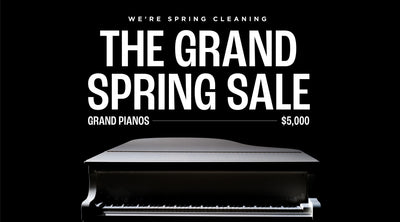 Select Grand Pianos Starting at $5,000!
