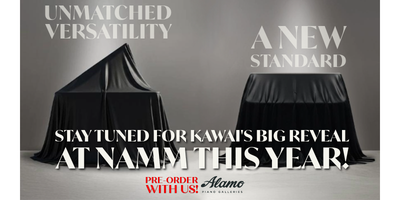 Stay tuned for Kawai's big reveal at NAMM this year!