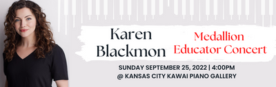 EBLive Presents: Karen Blackmon Kawai Educator Concert