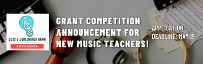 Music Studio Startup - Grant Competition Announcement!