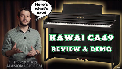 Kawai CA49 Review & Demo - New & Improved Concert Artist Series Digital Piano