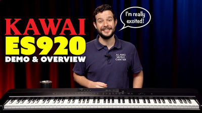 Kawai ES920 - BEST Gigging Keyboard? Better Than Coffee? Portable Digital Piano
