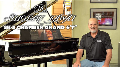 Shigeru Kawai SK-5 6'7" Chamber Grand Piano | Review & Demo