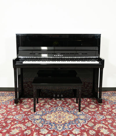 Kawai 48” K-300 Upright Piano | Polished Ebony | SN: 2693588