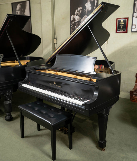 1918 Steinway & Sons Model O Grand Piano | Satin Ebony |Serial No. 194391 | Used