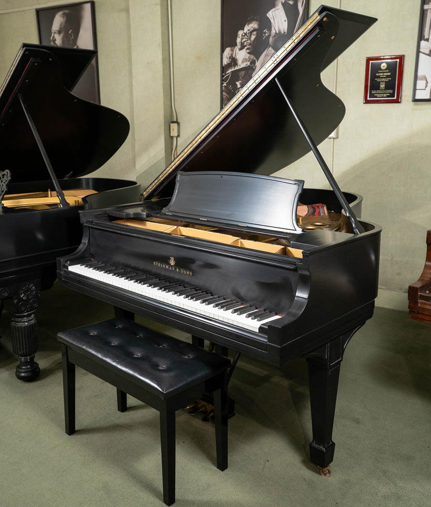 1918 Steinway & Sons Model O Grand Piano | Satin Ebony |Serial No. 194391 | Used