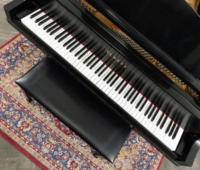 Yamaha Model 158 Grand Piano | Satin Ebony | SN: 69571 | Used