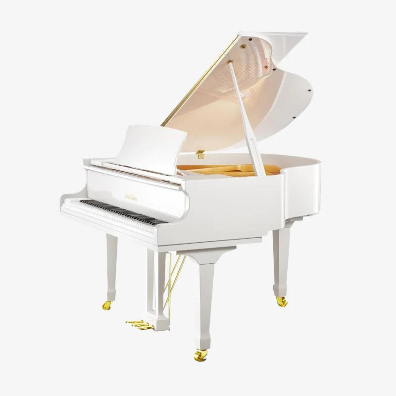 Pearl River 4'11" GP150 Grand Piano ' Polished White | Length: 4′ 11″ Width | New