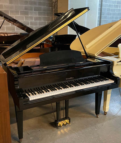 Wurlitzer 4'8" C143 Grand Piano | Polished Ebony | SN: 66840 | Used