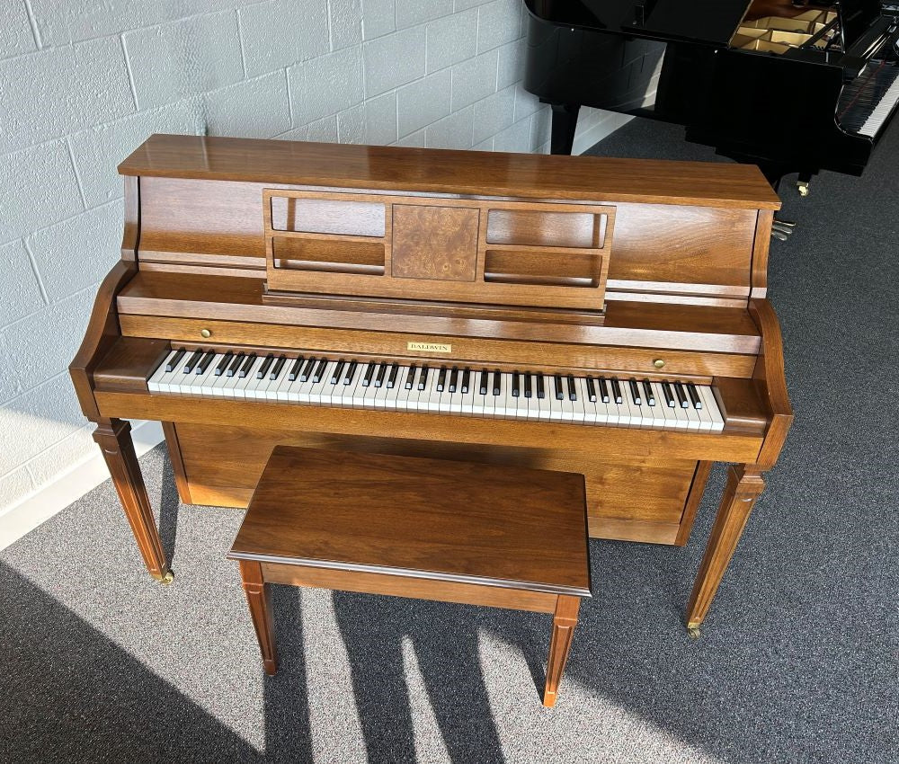 Baldwin 40.5 " Console Piano | 249 | Satin Walnut | SN1043156 | Used