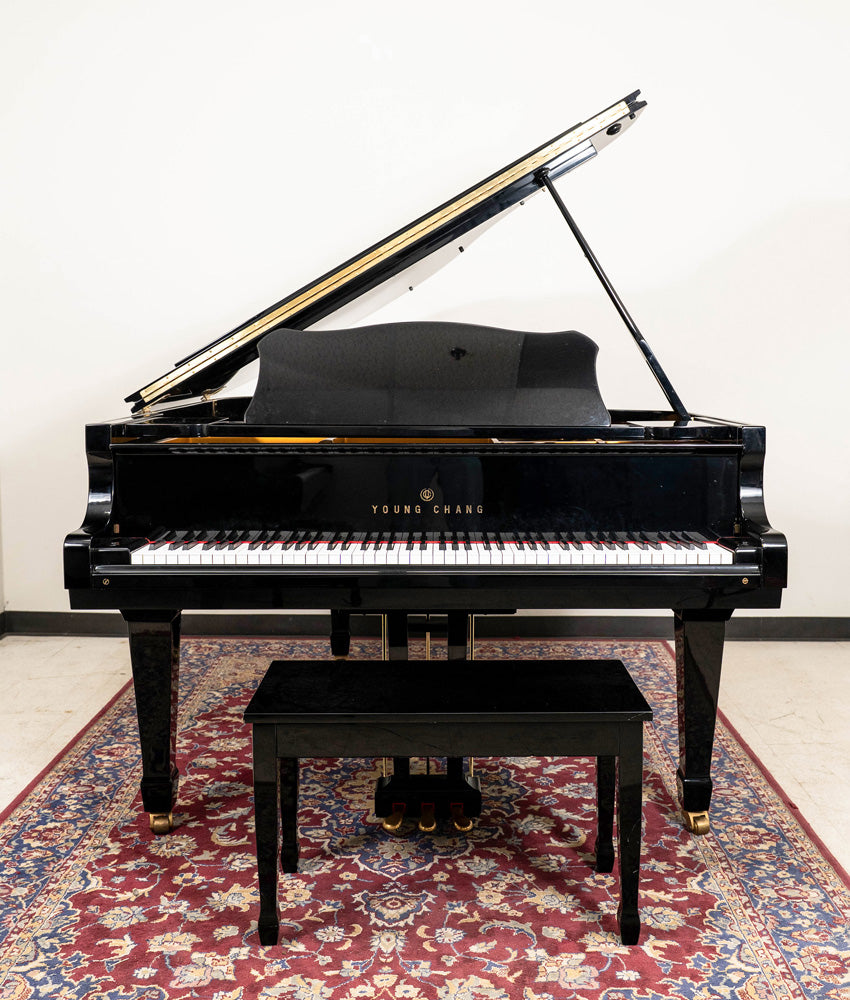 Young Chang 6' 1" G185 Grand Piano | Polished Ebony | Used