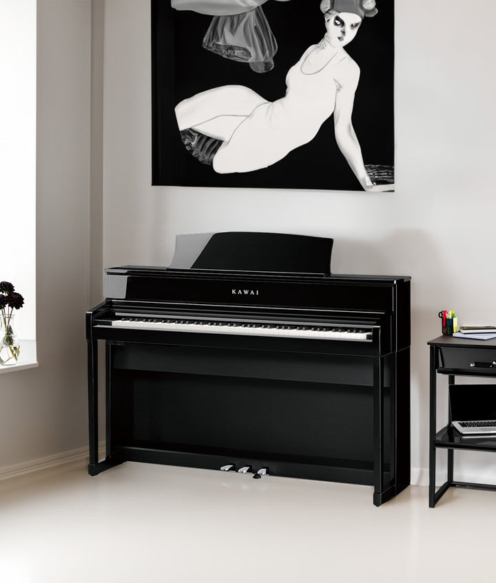 Kawai CA701 Digital Piano - Ebony Polish | ALAMO MUSIC – Alamo