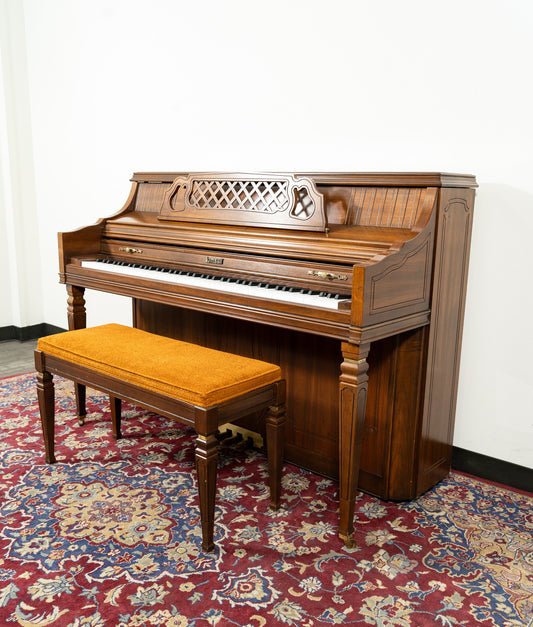 Kimball 4242 Upright Piano | Satin Walnut | SN: D88540